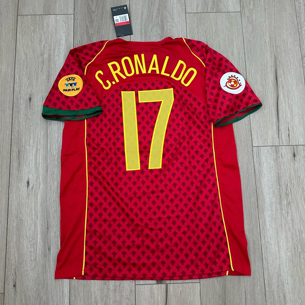 Portugal Ronaldo 2004 Jersey Final